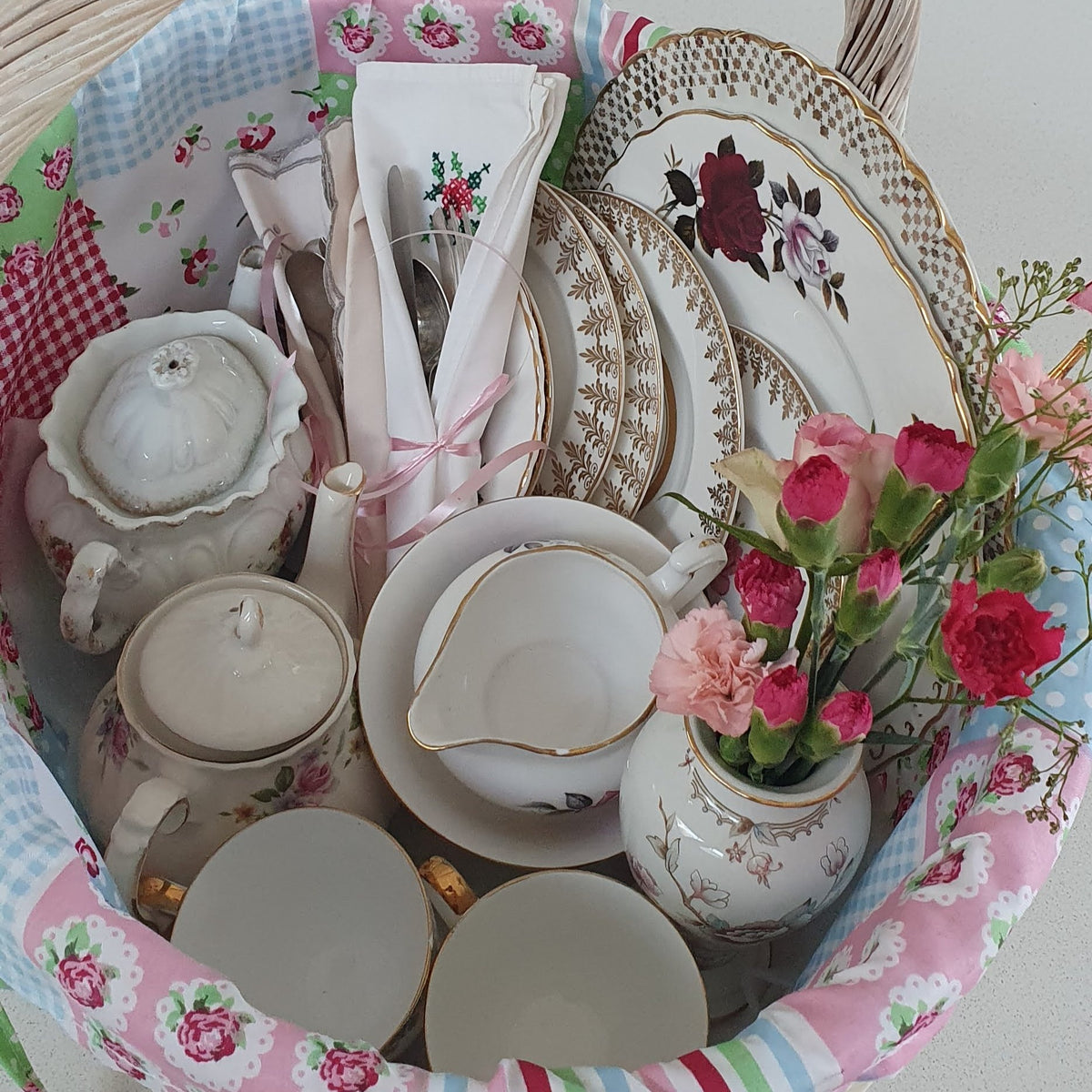 Afternoon Tea at Home & Vintage Crockery to Your Door Book Now Miss